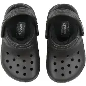 Crocs Sandaler m. For - Classic Lined Clog T - Sort - - 24/25 - Sandal