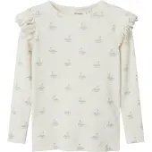 Name it Bluser & t-shirts 'NMFGAVO' creme / taupe