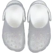 Crocs Sandaler - Classic Glitter K - White - - 30/31 - Sandal