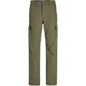 Jack & Jones Bukser - Cargo - Noos - JPStkane - Olive Night - - 13 år (158) - Bukser - Bomuld
