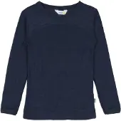 Joha Bluse - Uld/Silke - Navy - - 150 - Bluse