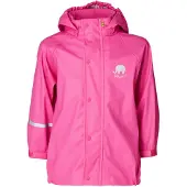 CeLaVi Regnjakke - PU - Real pink - - 90 - Regnjakke
