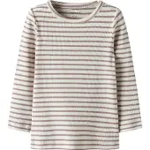 Name it Stribet Top Med Lange Ærmer