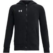 Under Armour Cardigan - Rival Fleece FZ - Sort - - 7 år (122) - Cardigan