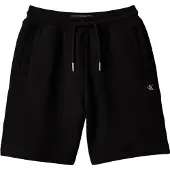 Calvin Klein Sweatshorts - Mono Mini Badge - Sort - - 8 år (128) - Shorts