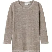 Name it Merinould Top Med Lange Ærmer