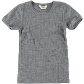 Joha T-Shirt - Uld - Gråmeleret - - 110 - T-Shirt