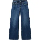 Calvin Klein Jeans - Wide Leg - Authentic Blue Denim - - 8 år (128) - Jeans