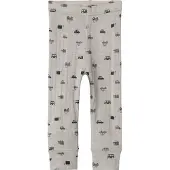 Name it Leggings - Uld - Rib - Noos - NbmWang - Nacreous Cloud/S - - 68 - Leggings - Uld