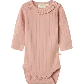 Lil´ Atelier Sparkedragt/Body 'NBFRachel' gammelrosa
