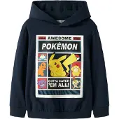 Name it Sweatshirt 'NKMDU POKEMON' marin / gul / lilla / hvid