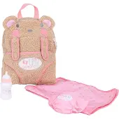 Ginza.se Rygsæk m. Tilbehør - Bear Hug Changing Bag - - OneSize - Dukketilbehør