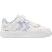 Hummel Sko - ST. Power Play JR - Hvid/Gul - - 28 - Sko