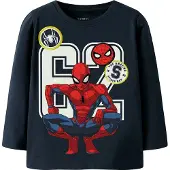 Name it Shirts 'NMMDEEP SPIDER' navy / rød / hvid