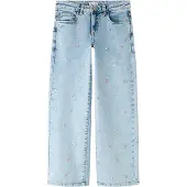 Name it Jeans 'NKFrose' blå / lyserød / hvid