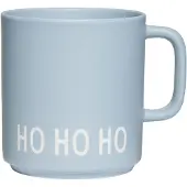 Design Letters Krus - Favourite - Ho Ho Ho - Light Blue - - OneSize - Kop