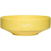 Design Letters favoritskål large Ø22 cm Yellow