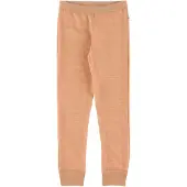 Joha Leggings - Uld/Bambus - Fersken - - 130 - Leggings