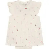 Fixoni Kjolebody - Pointelle - Eggnog - - 62 - Body K/Æ