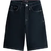 Tommy Hilfiger Shorts - Denim - Baggy - Rinse Denim - - 8 år (128) - Shorts