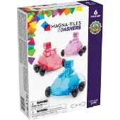 Magna-Tiles Magnetsæt - Dashers - 6 Dele - - OneSize - Magnetlegetøj