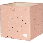 3 Sprouts Opbevaringskasse - 33x33x33 cm - Terrazzo/Clay - - OneSize - Opbevaring