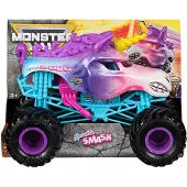 Monster Jam Truck - 1:24 - Die Cast - Sparkle Smash - - OneSize - Bil