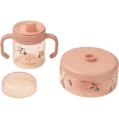 Liewood Beatrix børneservice 2 dele Peach-sea shell