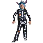 Disguise Udklædning - Stitch Skeleton - - 5-6 år (110-116) - Udklædning