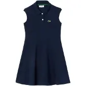 Lacoste Kjole - Navy Blue - - 6 år (116) - Kjole