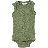 Joha Body u/æ - Grønmeleret - - 80 - Body U/Æ