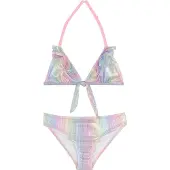 Billieblush Bikini - Multifarvet m. Striber - - 10 år (140) - Bikini