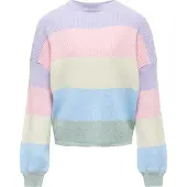 Kids Only Bluse - Strik - Noos - KogSandy - Lavendula/Roseate - - 9-10 år (134-140) - Bluse