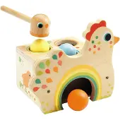 Djeco Hammerhøne - Tapatou - - OneSize - Tumledyr