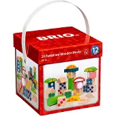 BRIO 30112 25 Mønstrede træklodser