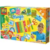SES Creative Klippesæt - Mega Pakke - - OneSize - Kreasæt