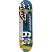 Streetsurfing Skateboard - 7,75'' - Shark Fire - - OneSize - Skateboard