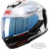 Shoei GT-Air 3 Mike TC-6 Integralhjelm Mat/Sort/Hvid 2XL
