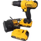 DeWalt suktuvas gręžtuvas DCD771D2,18V, 2x2.0Ah + lagaminas