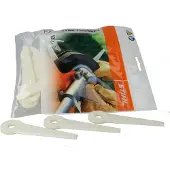 Stihl 41110071001, Buskrydderklinge, Hvid, Plast, PolyCut 6-3, 7-3, 20-3, 41-3, 12 stk