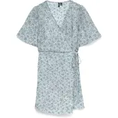 Vero moda Maternity Sommerkjole 'VMMJosie' dueblå / himmelblå / oliven
