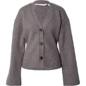 Noella Cardigan 'Lenyx' grå / grå-meleret