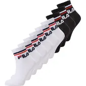 FILA Sokker 'QUARTER' rød / sort / hvid