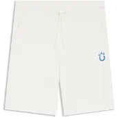 HUGO Shorts i bomuldsfrotté med leopardjacquard