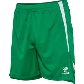 Hummel Træningsshorts hmlLEAD 2.0 - Grøn/Hvid, størrelse Medium