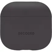 Decoded Silicone Aircase - beskyttende silikoneetui til AirPods 4. generation (charcoal)