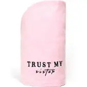 Trust My Sister bomulds-hårhåndklæde