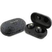 GUESS GUTWSP4EGK 4G TWS-høretelefoner med metallogo - sort