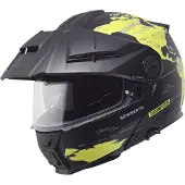 Schuberth E2 Atlas Klaphjelm Mat/Sort/Neon-gul 55