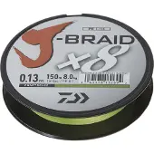 Daiwa J-braid 8b Flettet Fiskesnøre 300 M